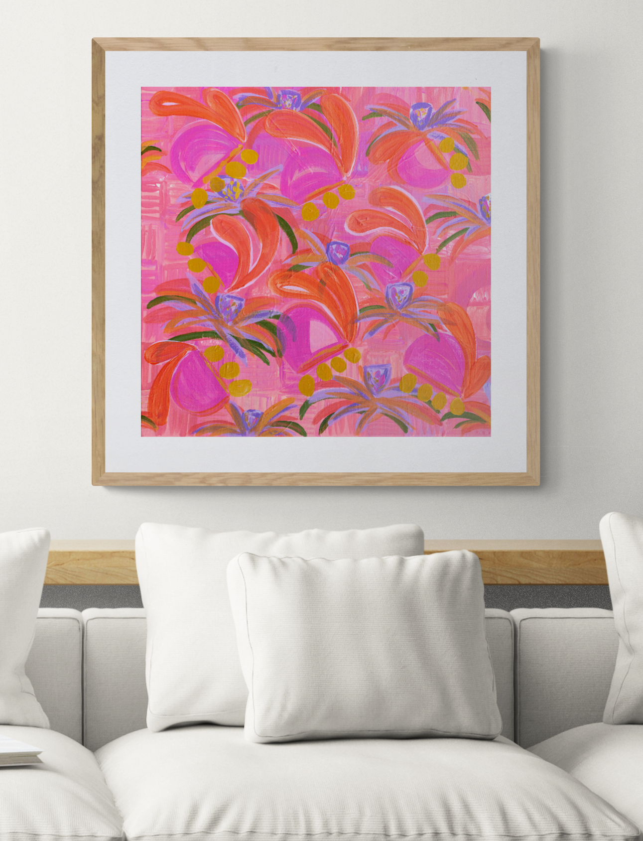 How to Frame Your Digital Art Download from Art by Peggy Using the Keepsake Frames App